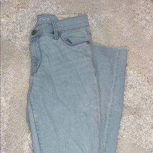LOFT modern high waist skinny ankle jean